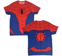 Marvel Amazing Spider-Man Cosplay Costume T-Shirt, Red, S