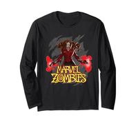 Marvel Animation Marvel Zombies Zombie Scarlet Witch Wanda Long Sleeve T-Shirt