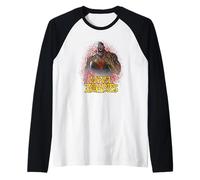 Marvel Animation Marvel Zombies Zombie Thanos Blood Spatter Raglan Baseball Tee