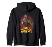 Marvel Animation Marvel Zombies Zombie Thanos Blood Spatter Zip Hoodie