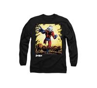 Marvel AntMan Crackle Long Sleeve T-Shirt, Black | Size: Medium Marvel Black M