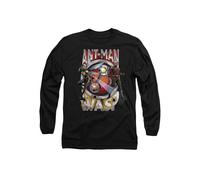 Marvel Antman One Inch Heroes Long Sleeve T-Shirt, Black Black XXL