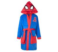 Marvel Avenger Kid's Robe - Superhero Bedtime Dressing Gown for Boys - House coat for Children (UK, Age, 8 Years, 9 Years, Regular, Blue)
