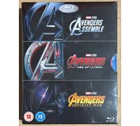 Marvel - Avengers: 3-movie Collection (Blu-Ray) New Sealed