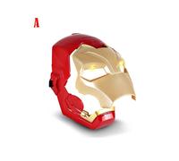 Marvel Avengers 4 Iron Man Captain America Mask Light Sound Helmet Open Mask For Children Halloween