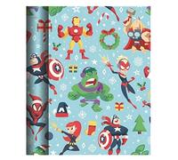 Marvel Avengers 4m Roll Wrap