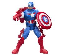 Marvel Avengers ActionVerse Captain America Action Figure & Accessories, 11.4-cm (4.5 inch) Super Hero Toys & Figures for Children, Ages 4+