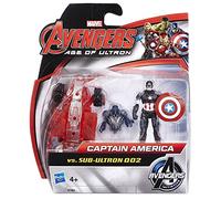 Marvel Avengers Age of Ultron Captain America vs Sub-Ultron 002 Action Figure Pack