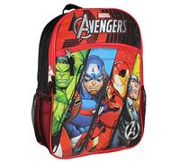 Marvel Avengers Backpack Iron Man Thor Hulk Captain America Travel 16" Backpack