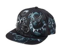 Marvel Avengers Baseball Cap, One Size Baseball hat for Men, Comfortable Hat, Avengers Gift for Men, Mens Merchandise, Black Panther, One size