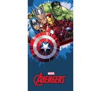 Marvel Avengers Beach Bath Towel 70 x 140 cm 100% COTTON Thor Hulk Cap