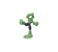 Marvel Avengers Bend And Flex Action Figure Toy, 15-cm Flexible Hulk Figure, Includes Blast Accessory, For Children Aged 6 and Up,N/A