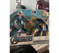 Marvel Avengers Bend and Flex Iron Patriot vs. Thanos Toy Dualpack, 6-Inch S4
