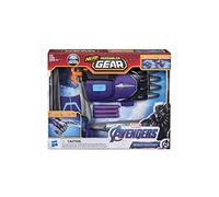 Marvel Avengers- Black Panther- NERF Assembler Gear- Endgame movie inspired- Kids toys and outdoor games- Ages 5+, Purple/ Black, Width: 20 cm