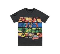 Marvel Avengers Boys Avengers T-Shirt Age 7 to 8 Years Grey