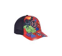 Marvel Avengers Boys Baseball Cap Hulk Design Black Panther Iron Man Captain America Gift for Kids Teens, blue navy, 6 1/2