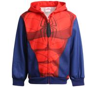 Marvel Avengers Boys' Sweatshirt - Spidey, Spider-Man, Venom, Hulk - Cosplay Hoodie Sweatshirt for Boys (3T-12), Size 4T, Spider Man Red/Blue