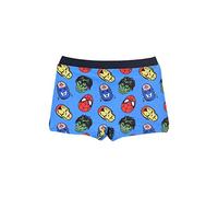 Marvel Avengers Boys Swim Shorts Kids Boys Briefs Boxer Swimsuit Iron Man Size 4 to 10 Years, blue, 4 Years