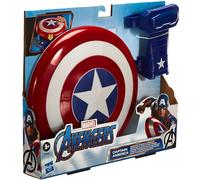 Marvel Avengers Captain America Blast Age 5+ Magnetic Shield and Gauntlet Toy, Shield Attaches to Gauntlet, Avengers Roleplay Toy, For Children Aged 5 and Up