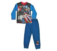 Marvel Avengers Captain America Boys Pyjamas 7-8 Years Multicolor