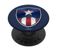 Marvel Avengers Captain America Crest PopSockets Swappable PopGrip