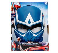 Marvel Captain America Flight Vision Roleplay Mask For Kids Ages 5+, Movie-Inspired Super Hero Costume Accessory With Pop-Up Lens Feature, Cosplay & Dress-Up Gear