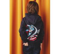 Marvel® AVENGERS Captain America hooded sweatshirt navy blue