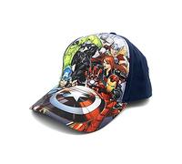 Marvel Avengers, Captain America, Hulk, Ironman Flat Brim Baseball Cap Hat, Boys Ages 5-17