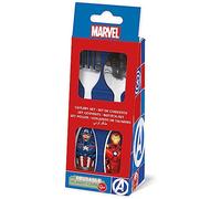 Marvel Avengers Captain America Iron Man Blue (Pack of 2)