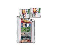 Marvel Avengers Children's Bedding Set - Grey - Synthetic - Other Patterns - Child