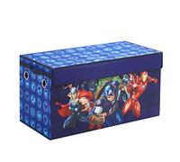 Marvel Avengers Collapsible Children’s Toy Storage Trunk, Durable with Lid, 30” L x 16” W x 14.5” H