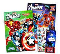 Marvel Avengers Coloring and Activity Book Set for Kids - Bundle with 2 Jumbo Superhero Books with Stickers, Door Hanger and More | Marvel Super Hero Coloring Pack