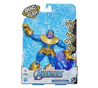 Marvel Avengers E8344 Bend and Flex Action 6-Inch Flexible Thanos Fig