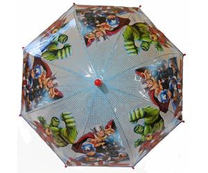Marvel Avengers Embossed Character Kids Umbrella Ideal for School
