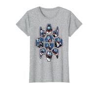Marvel Avengers Endgame Character Group Panels Graphic Tee T-Shirt, Women, Heather Grey, Medium