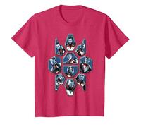 Marvel Avengers Endgame Character Group Panels Graphic Tee T-Shirt, Youth, Red Heather, Medium