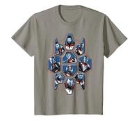 Marvel Avengers Endgame Character Group Panels Graphic Tee T-Shirt, Youth, Slate Grey, 3T