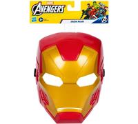 Marvel Avengers Iron Man Roleplay Mask, Super Hero Toys and Collectibles for Kids Ages 5+, Red Yellow