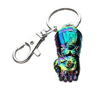 Marvel Avengers Endgame Thanos Infinity Gauntlet Rainbow Keychain
