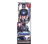 Marvel Avengers Endgame Titan Hero Series Captain America 30 cm-Scale Super Hero Action Figure Toy with Titan Hero Power FX Port