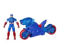 Marvel Avengers Spider-Man Figure with Shield-Shot Cycle