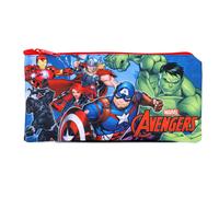 Marvel Avengers Flat Pencil Case Hulk Thor Captain America Iron Man