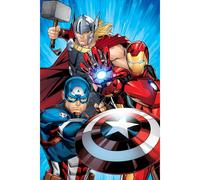 Marvel Avengers Fleece Throw Blanket 100 x 150 cm Large
