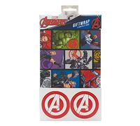 Marvel Avengers Gift Wrap Pack Contains 2 Sheets & Tags Wrapping Paper