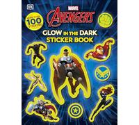 Marvel Avengers Glow in the Dark Sticker Book: With More Than 100 Stickers (Paperback) - DK Book