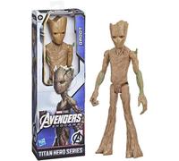 Marvel Avengers Titan Hero Series Groot Toy, 30-cm-scale Avengers: Endgame Figure, Marvel Toys for Children Aged 4 and Up