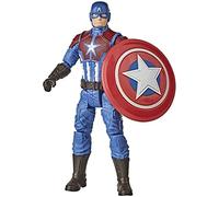 Marvel Avengers Hasbro Marvel Gamerverse 6-inch Captain America Action Figure Toy, Shining Justice Armor, From Age 4