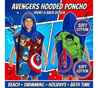 Marvel Avengers Lets Go Hooded Towel Poncho