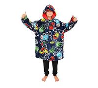 Marvel Avengers Hoodie, Oversized Fleece Blanket Hoodie for Boys 7-13 Years