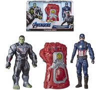 Marvel Avengers Hulk & Captain America Titan Hero Series Electronic Gauntlet Set